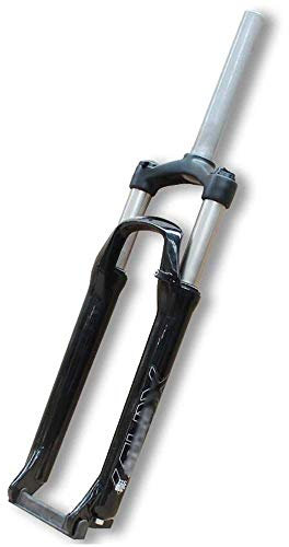 SLRMKK Forcella Ammortizzata per Bici, Forcella Anteriore per Mountain Bike da 26 Pollici, Forcella Anteriore per Bicicletta Tutto in Alluminio bloccabile/Freno a Disco Pilastro/Tubo Verticale 28