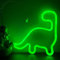 Dinosaurier Neonlicht Neon Wandleuchten LED Neonlichter Neonzeichen Dinosaurier Lampe LED-Zeichen Kunstdekor Light Niedliche Dinosaurier Neon Nachtlicht Batterie/USB operiert Neonlicht Dinosaurier