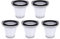 Replacement Filter Fit for SC861 SC861A Vacuum Cleaner Filter Accessory Replacement 5pcs