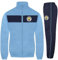 Manchester City F.C. Official Football Gift Boys Tracksuit Set Navy 12-13 Years, Navy Blue