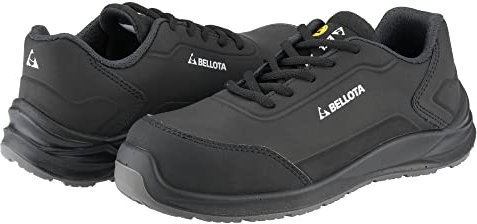 Bellota FTW074190S3 - Zapatilla de Seguridad Flex Carbon S3 de Mujer (Talla 41) de Piel Hidrofugada Nobuck, Ligera y Flexible