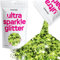 Hemway Ultra Sparkle Glitter - Lime Green | 100g Multi Size Metallic Flakes for Resin & Epoxy Crafts | Supplies for Tumblers, Festival, Hair, Face, Body, Eye & Nail Art Decoration