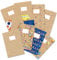Papierdrachen 8 hochwertige Schnellhefter aus Karton für Kinder | DIN A4 | Motiv Kraftpapier - Schnellhefter aus 350g/m² Karton - Set Nummer 2