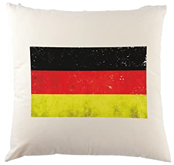 Urban Backwoods German Flag Vintage Kissen Dekokissen