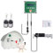 Automatischer Türöffner für Hühnerstall mit Timer, Zeitsensor, Elektrischer Türöffner für Geflügelstall, mit Lichtsensor, Fernbedienung 100 Bis 240 V (EU-Stecker)