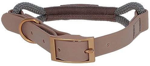 Kerbl Pet Halsband Monte Carlo, braun/grau, 8 mm x 30-40 cm