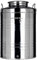 Megashopitalia Poubelle à Huile en Acier Inoxydable 18/10 préparé pour Robinet de 1/2 50 l