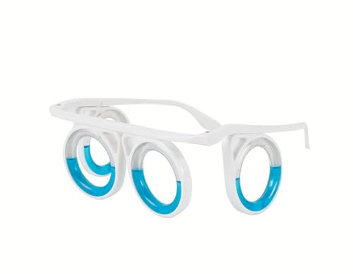 dijiusidy Probieren Sie Diese stilvolle Anti Bewegungskrankheit Brille aus, Reise Anti Bewegungskrankheit Brille, tragbar, faltbar
