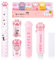 TIESOME Ensemble de papeterie mignon en forme de patte de chat, 7 pièces, fournitures scolaires de dessin animé Kawaii avec taille-crayon, gomme rétractable, ruban correcteur, notes adhésives, règle