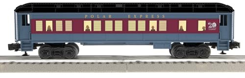 Lionel The Polar Express 20th Anniversary O Gauge Model Train Coach Car with Black Roof