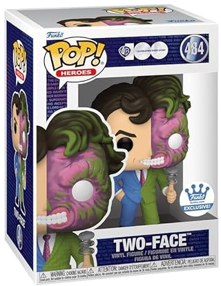 Funko Pop! Heroes: DC Comics: Two_Face Flipping Coin Shop Exclusive, 74313