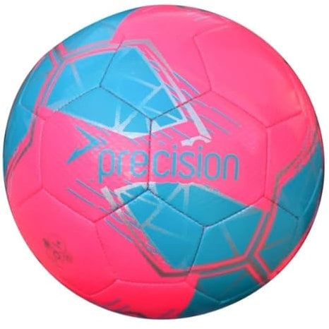 Precision Fusion Hochleistungs-Mini-Fußball, strapazierfähiges, maschinengenähtes TPU, 2 mm Eva-gefüttert, leicht, 160 g, Rosa, offizieller Ball, Größe 1