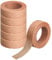 6 Micropore Surgical Tape 1.25cm x 9.14m Medical Flexible Self‑Adhesive Wrap Tape Breathable Nose Gauze Bandages Earring Cover Up Tape for Wound Dressing Care Sports Eyelash Extension Injuries (Skin)