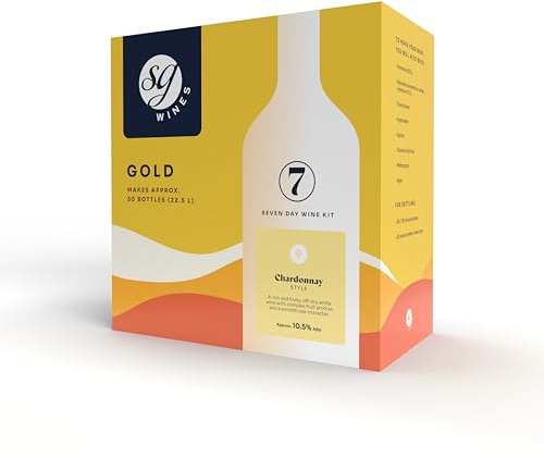 SG Wines Gold 30 Bottle Homebrew Wine Kit (Chardonnay)