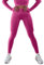 R-EVENGE Leggings Q-Skin Mujer, Leggings Técnico con Rizado Glúteos para un Efecto Push Up y Una Silueta Perfecta., fucsia, 36-38