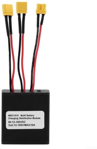 YUANGANG Electric Bicycle Battery Parallel Module 12V-100V 5A Electric Bike Dual Battery Pack Switch Ebike Dual Battery Connection Adapter Battery Connection For Electric Bike
