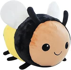 MEZHEN Biene Doll Plush Doll Plüsch Niedliche Tiere Plüschtiere Herbst Puppe Geschenk für Kinder Jungen Mädchen Geburtstag Kuscheltie Weihnachten Ostern