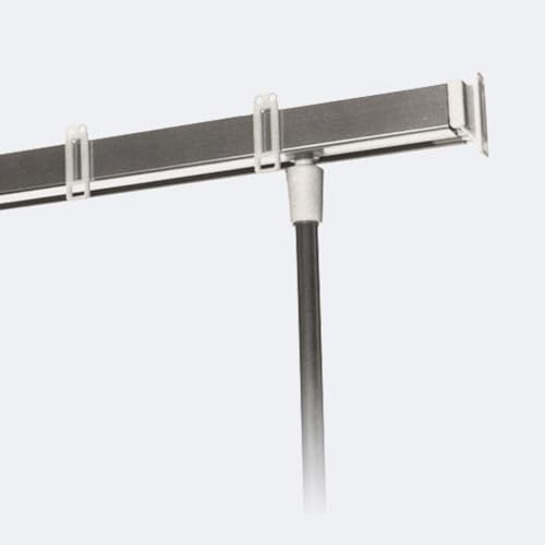 BOULET Tringle pour Porte 1,2m - Alu Satiné