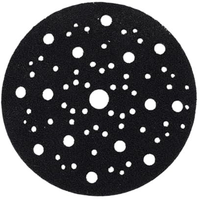 Colcolo Sanding Disc Interface Pad Sanding Disc Pad Hook Saver for Random Orbital Sander 6 inch Multi Hole Pad Protector Backing Pad