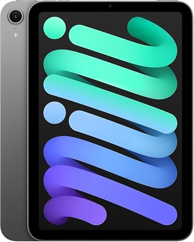 2024 Apple iPad Mini mit A17 Pro (8.3- Zoll, Wi-Fi+Cellular, 128GB) - Space Grau (Generalüberholt)
