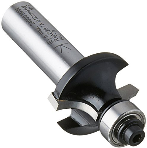 Edessö 111028612 Abrundfräser mit Kugellager 28,6/R=8/B=12,7 - C=12, Silber