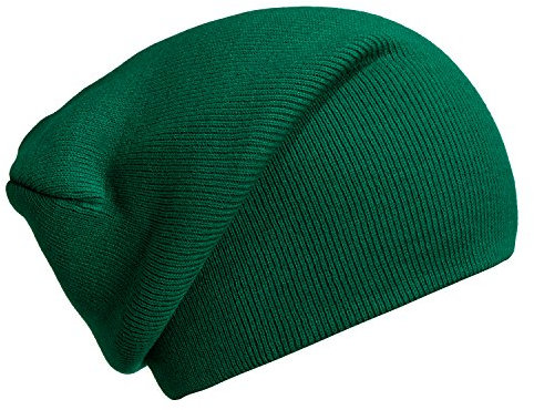 DonDon Mütze Herren Mütze Damen Wintermütze Slouch Beanie - Grün