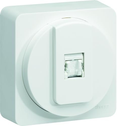 prise rj45 - catégorie 6 ftp - hager ateha - complète