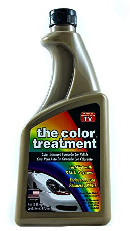 The Color Treatment Brown Autowachs, 473 ml, magische Ergebnisse bei Kratzern, Wirbeln, 473 ml, Braun