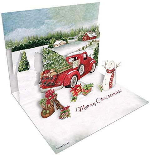 Lang 2005104 Weihnachtskarten, Motiv: Weihnachtsmann