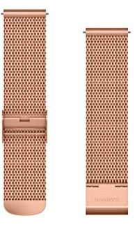 Garmin Schnellwechsel-Armband 20mm, passend für Venu, Venu 2Plus, Venu SQ/ SQ2, vivoactive 3/ 5, vivomove- Serie, Forerunner 55/ 245/ 645, Approach S40/ S42/ S12, D2 Air