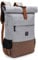 EverVanz Laptop-Rucksack, Damen & Herren Roll Top Wasserdichter Wanderrucksack, Leichtgewichtiger Freizeit-Rucksack, Stilvolle Schultasche mit USB-Ladebuchse, L