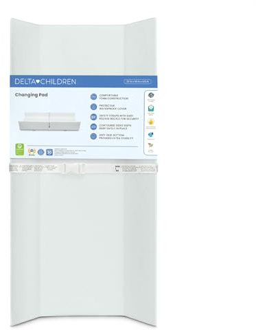 Delta Children Foam Contoured Changing Pad with Waterproof Cover