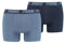 PUMA Everyday Basic Boxer 2p, Biancheria Intima Uomo, Navy Light Blue, S-L