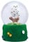 Water Globe - Eule von Deluxebase. Eul Schneekugel mit Harzfigur und geformter Basis. Tolle Wohndekoration, Ornamente und Geschenke.