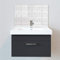 Bathroom Splashbacks - Sink Splashbacks - by Premier Range - White Bathroom Tile in 45cm Wide x 40cm High