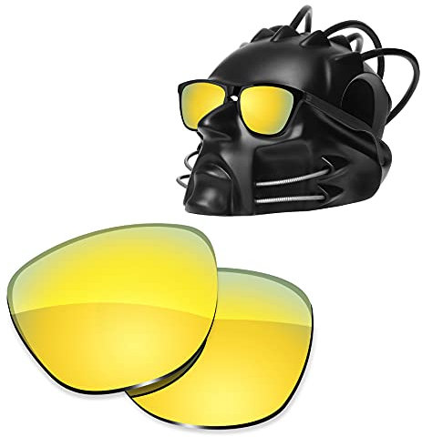 ToughAsNails Lentes de repuesto para gafas de sol Oakley Frogskins, más opciones, Oro de 24 quilates, Taille unique