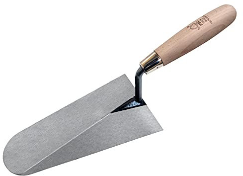 Nespoli Cazzuola Leggera Punta Tonda Manico Legno 18cm