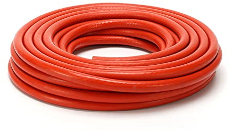 ZZSRJ 1M 6-32mm Rouge/Bleu Silicone Tube sous Vide renforcé tressé en Caoutchouc Tuyau Air Eau Tuyau résistant à la Chaleur Haute Pression Ligne (Color : Red, Specification : 32x42mm)
