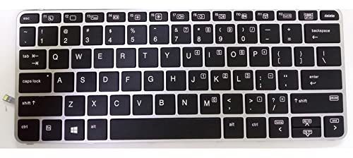 US Keyboard English Version Keypad for HP EliteBook 820 G3 820 G4 725 G3 725 G4 Laptops Small Keyboards
