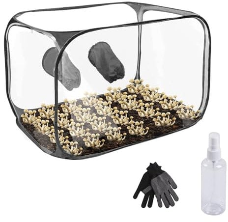 Tenda Da Coltivazione 60x60x90 Cm, Grow Box Armadio Per Coltivazione In Serra Tenda Per Piantagione Impermeabile Growroom Coltivazione Di Funghi Scatola Per Coltivazione Di Funghi Set Tende Portatili