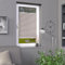 Deco-Raum Plissee auf Maß Silber Fenster Plisseerollo Faltstore Jalousie Sonnenschutz Sichtschutz lichtdurchlässig Rollo für Fenster & Tür B:71-80 cm, H: 101-150 cm