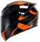 YPDOPORA Full Face Motorcycle Helmet with Tinted Visors Lightweight And Durable Motorbike Street Bike Racing Helmet Scooter Helmet for Men Women DOT/ECE Approved,Orange,M59~60CM