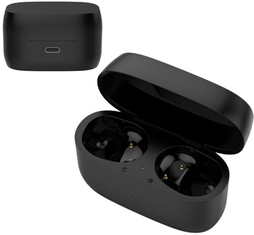 BeisDirect Earbuds Charging Case for Jabra Elite 5 Headset Charging Compartment for Jabra Elite 5 BT Wireless Earbuds Charging Box without Headphones, Black