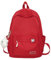 CMZYBBD Schulrucksack Leichter Reise Rucksack 14 Zoll Laptop -Rucksack, Ungezwungene Daypack College -schultaschen Wasserbeständige Bücher Für Teenager-rot