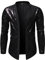 Foweknow Bomberjacke Herren Pailletten Clubwear Open Edge Bühnenshow Outfits Nachtclub Party Glänzende Cardigan Langarm Modische Frezeitjacke Moderatoren Sänger Tanzkleid Tops