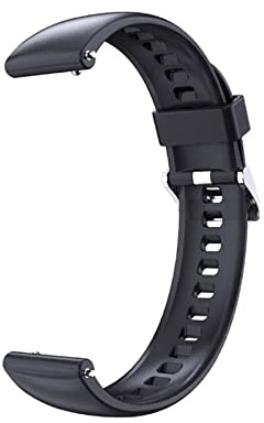 YIGZYCN Cinturino in silicone per smartwatch da polso da 16 mm per orologio da polso