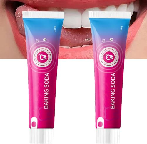 Backpulver-Zahnpasta, Whitening Backpulver, Zahnpasta, für frische Zähne, frischer Atem und Mundpflege (2)
