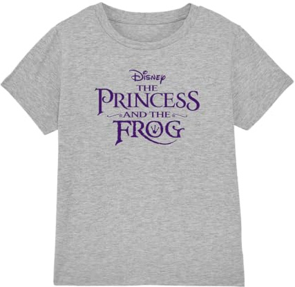 The Princess and the Frog Girl's Logo T Shirt