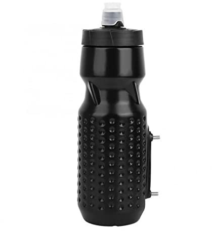 EOOXEKFX Fahrrad Wasserflasche 710cc Fahrrad wasserflasche Mountainbike magnetische Outdoor Riding Flasche große Volumen schnelle Pull up Flasche for Radfahren Wasserflasche Fahrrad(Black)