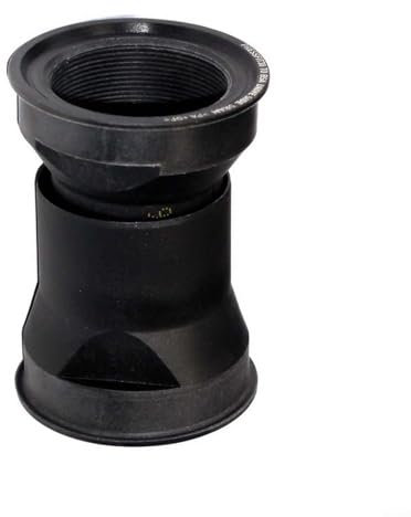 Fahrrad-Tretlager-Adapter, BB30 PF30 auf Umrüstsatz, kompatibel mit 46 bis 24 mm Kettensätzen, für Fahrradteile, Kunststoff, schwarz, 69,5 x 49,6 mm